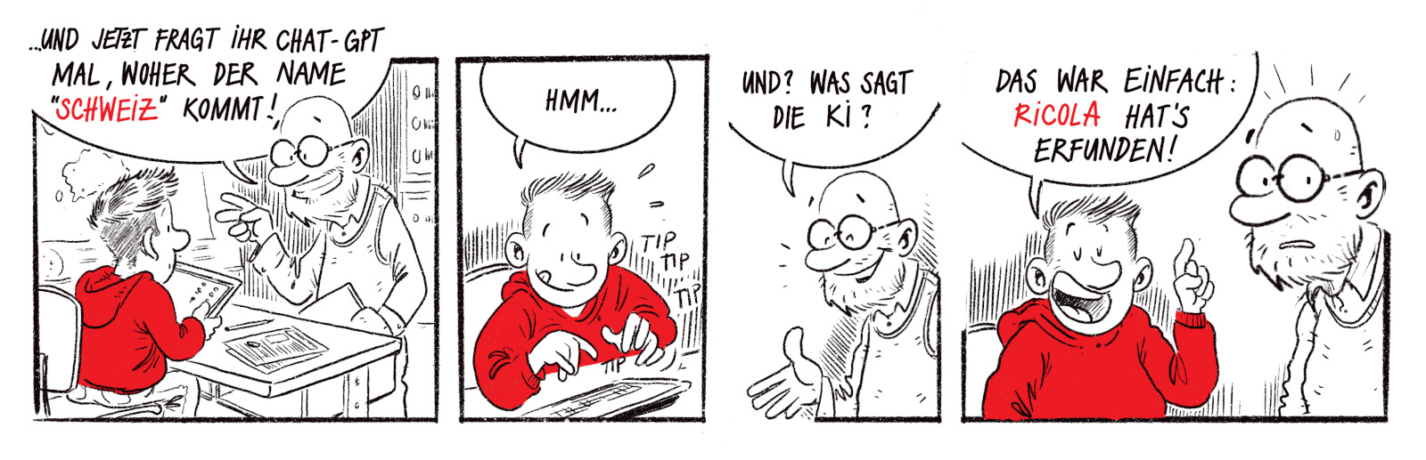 der Name Schweiz hat Ricola erfunden
